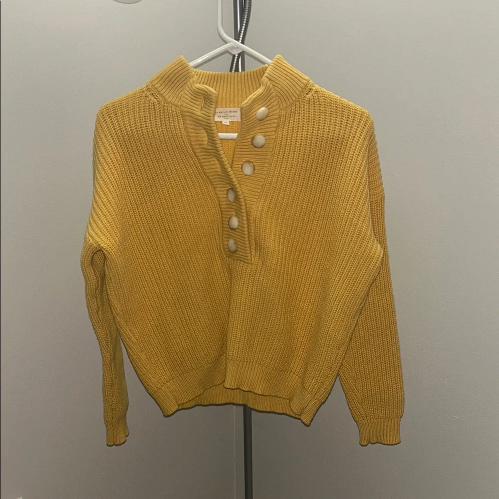Sezane Lucas Jumper yellow xs - Picture 3 of 9